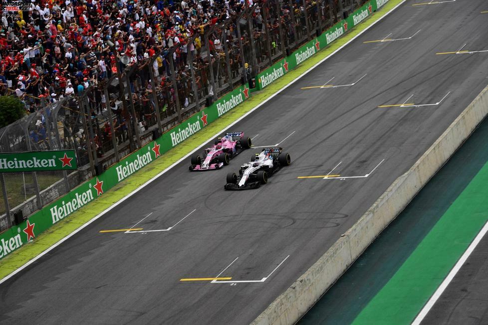 Sergei Sirotkin (4): Für die Möglichkeiten, die der Russe hat, war das ein ordentliches Wochenende. Zuerst schlug er Stroll im Qualifying, dann blieb er auch im Rennen vor dem höher eingeschätzten Kanadier. Mehr kann man von Sirotkin nicht erwarten.