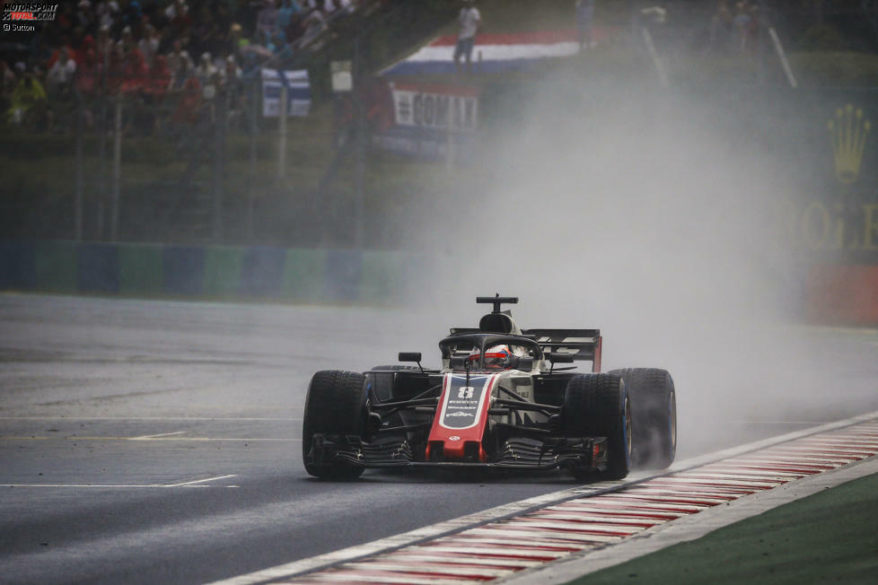 Romain Grosjean (3): Sein Manöver nach dem VSC gegen Alonso war clever, sein restliches Rennen durchwachsen. Wurde im Qualifying von Verstappen um eine bessere Ausgangsposition gebracht, verlor aber am Start weitere Positionen. Da muss mehr kommen, will er seinen Platz bei Haas behalten.