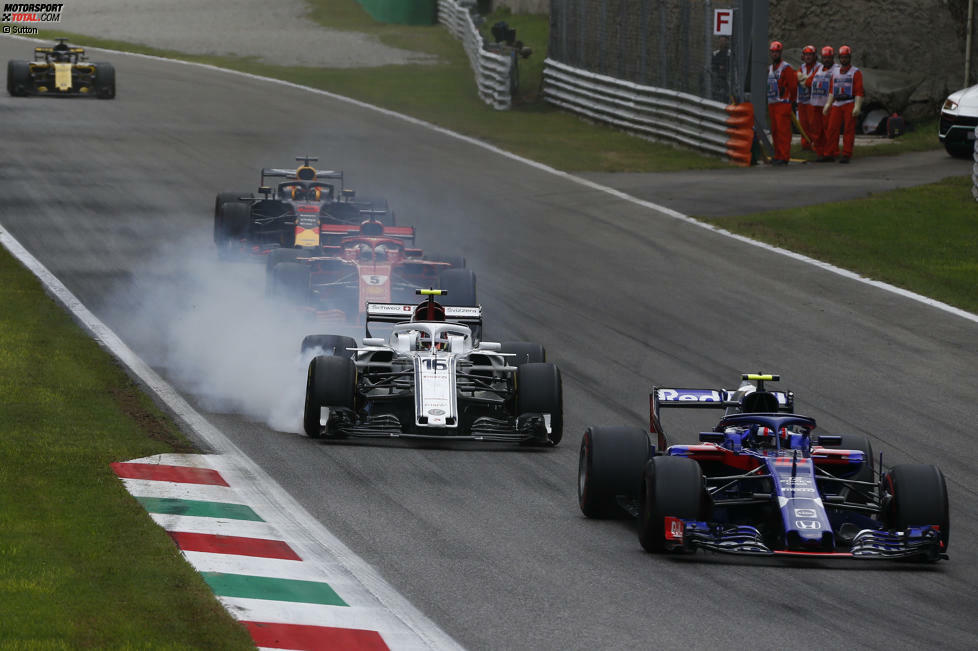 Charles Leclerc (3): Angeblich soll er seit Samstagabend als Ferrari-Fahrer 2019 feststehen. Dafür war das ein bisschen dünn. Leclerc hatte seinen Teamkollegen in Monza im Griff, aber aus dem erhofften Top-10-Ergebnis wurde nichts.