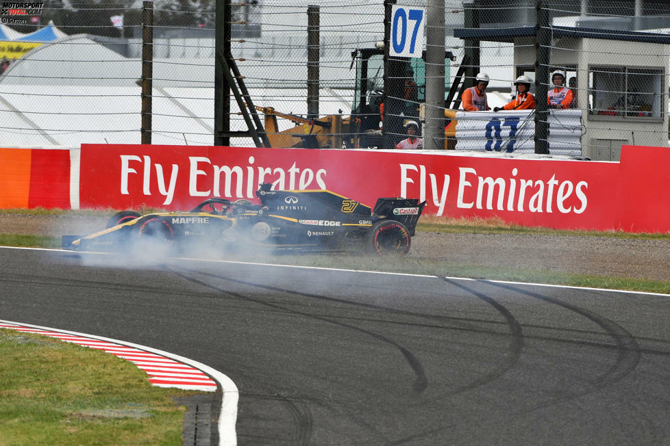 Nico Hülkenberg (5): Dass er im Qualifying langsamer war als Sainz, ist durch die schlechte Vorbereitung erklärbar. Die aber hatte er sich wegen des FT3-Crashs selbst zuzuschreiben. Und wir registrieren langsam ein Muster: Hülkenberg ist top, wenn sein Auto läuft. Aber nicht so top, wenn das Auto nicht passt.