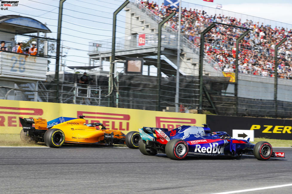 Brendon Hartley (4): Seine Qualifying-Leistung war eine Bewerbung für eine tolle Zwei. Aber im Rennen war von dieser Form nichts mehr zu sehen. Hartley ist schlecht gestartet und beendete den Grand Prix über 20 Sekunden hinter seinem Teamkollegen. Keine Bewerbung für die Saison 2019.