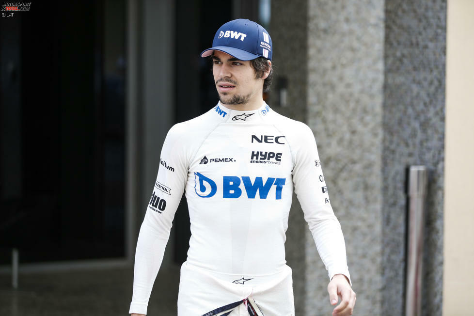 Auch als Stroll noch ohne Vertrag für 2019 war, passte die neue Unterwäsche schon.