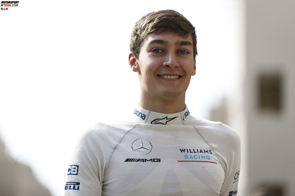 Auch George Russell steht sein neuer Williams-Zwirn ...