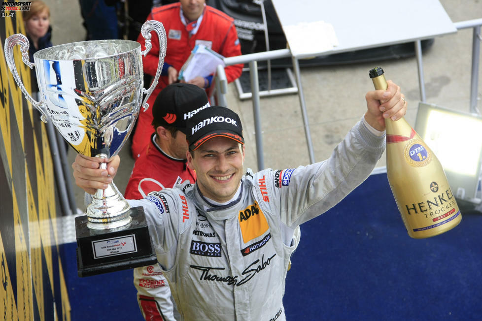 Highlight in Gary Paffetts Saison 2012 ist der Sieg in Brands Hatch vor heimischer Kulisse - und der bislang einzige DTM-Heimsieg des Briten in England.