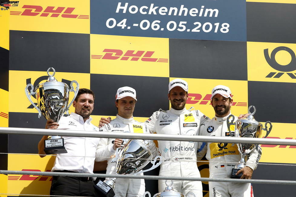 Beim Saisonauftakt in Hockenheim holt Gary Paffett den ersten Sieg des Jahres ...