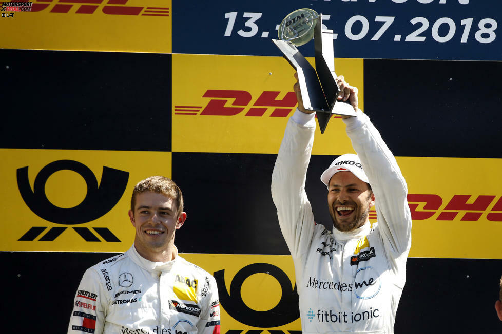 In Zandvoort gewinnt Gary Paffett das erste Rennen vor seinem Teamkollegen Paul di Resta und am Sonntag steht er als Zweiter erneut auf dem Podium. Sein Vorsprung in der Tabelle wächst mit den Erfolgen.