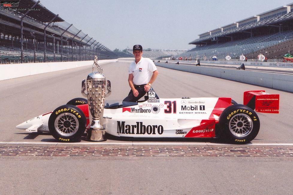 1994: Al Unser Jr. siegt mit dem Stock-Block-Motor von Mercedes. 