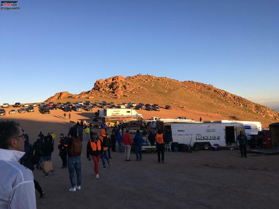 Auf 3.800 Metern präsentiert sich der Pikes Peak als Felslandschaft