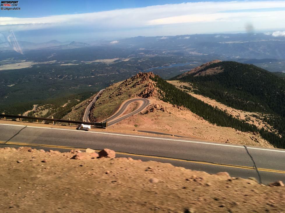 Die atemberaubende Aussicht vom Pikes Peak