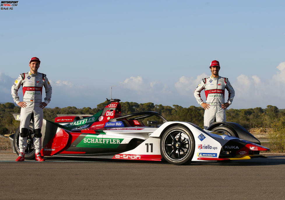 Daniel Abt und Lucas de Grassi.