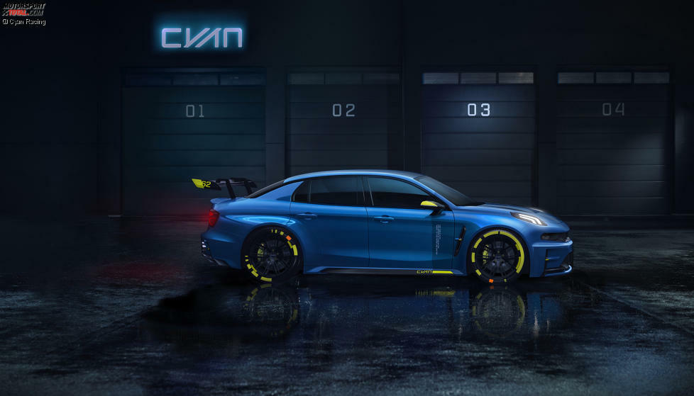 Der Lynk & Co 03 TCR von Cyan Racing