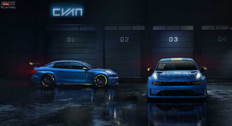 Der Lynk & Co 03 TCR von Cyan Racing