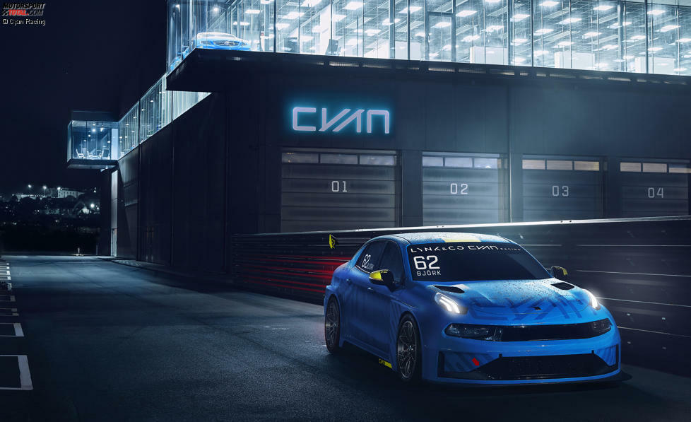 Der Lynk & Co 03 TCR von Cyan Racing