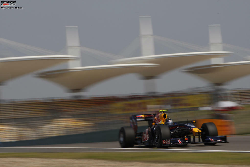 Erste Pole-Position: China 2009 mit Sebastian Vettel