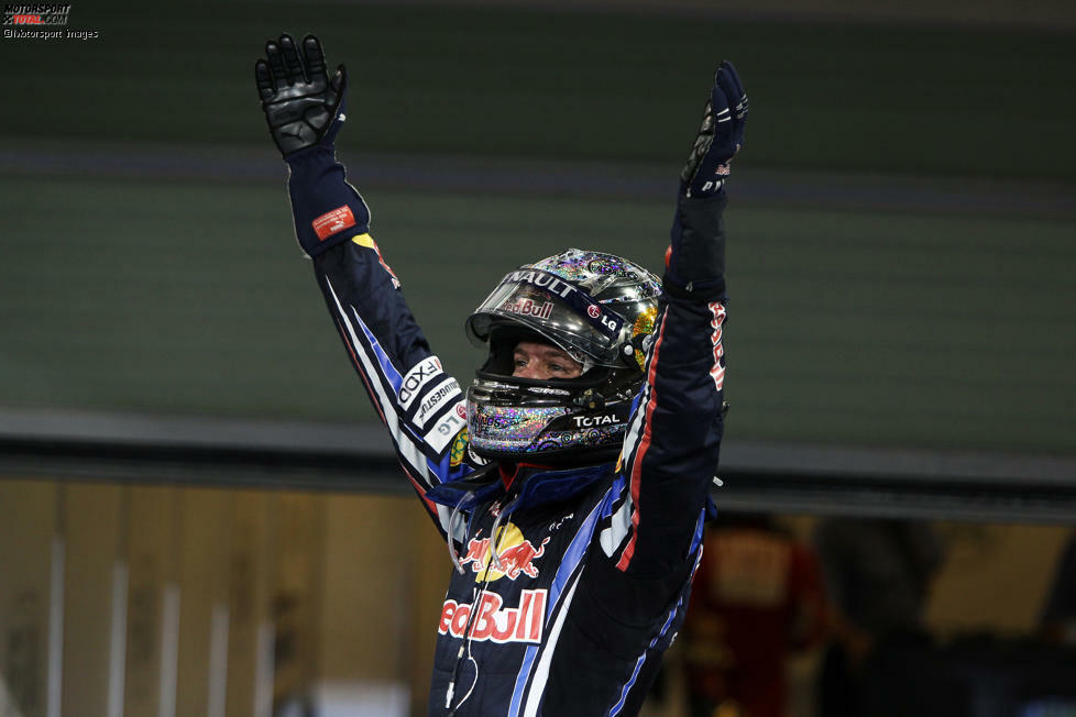 Erster WM-Titelgewinn: 2010 mit Sebastian Vettel
