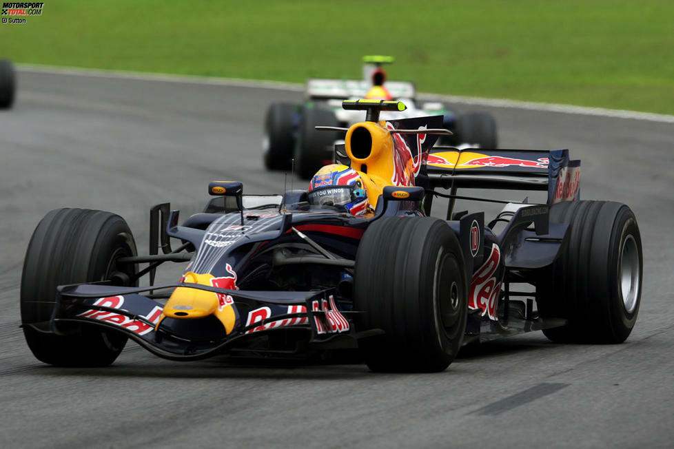 2008: Red-Bull-Renault RB4 - Fahrer: David Coulthard, Mark Webber
