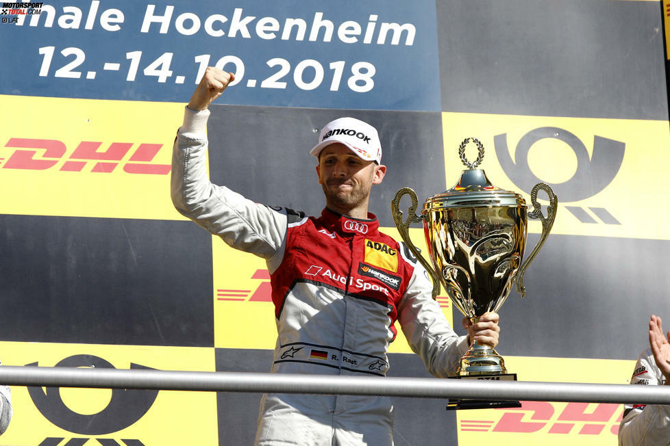 Doch die beiden Siege beim DTM-Finale in Hockenheim reichen Rene Rast nicht, um seinen Titel zu verteidigen. Am Ende fehlen dem Audi-Mann vier Punkte auf den DTM-Champion 2018 Gary Paffett (Mercedes). Rast ist mit seiner Leistung und beeindruckenden Aufholjagd trotzdem zufrieden.