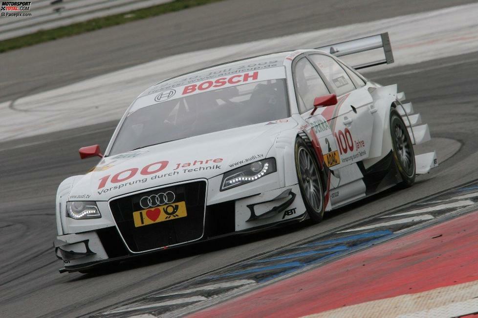 Saisonauftakt Hockenheim 2009: Tom Kristensen (Audi) gewinnt 2009 sein drittes Rennen - und damit auch sein bislang letztes.