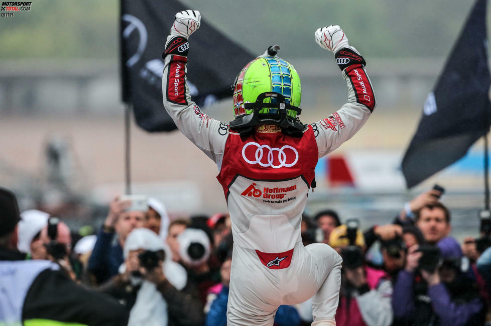Saisonauftakt Hockenheim 2017, Rennen 2: Audi-Pilot Jamie Green ist der erfolgreichste aktive DTM-Fahrer auf dem Hockenheimring. 2017 gewinnt der Brite das Sonntagsrennen beim Auftaktwochenende.