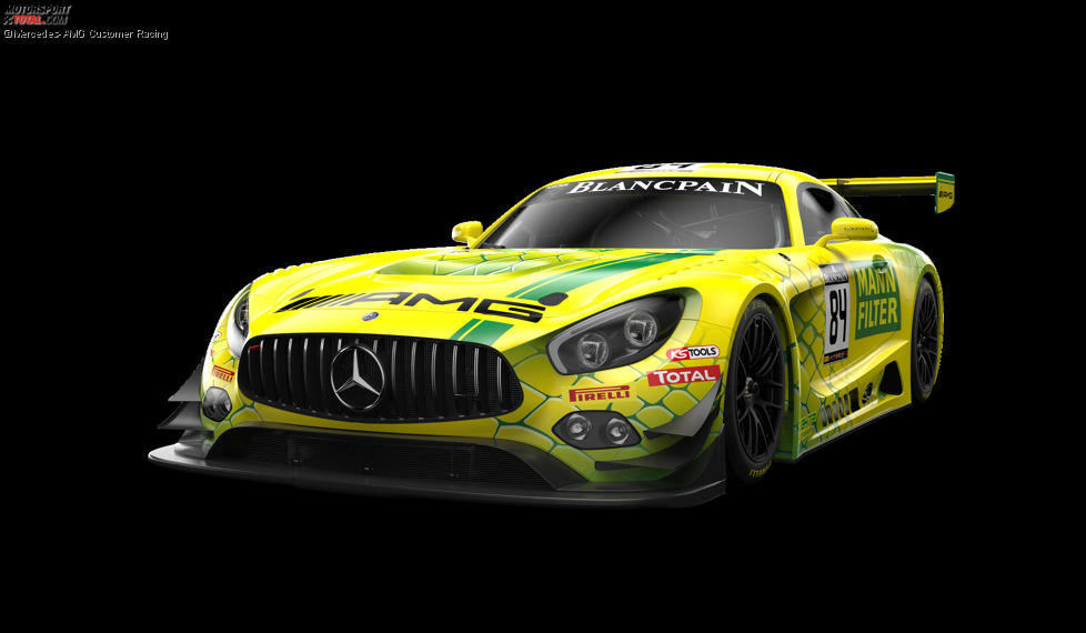#84 HTP Motorsport (Paffett/Mortara/van der Zande) - Mercedes-AMG GT3