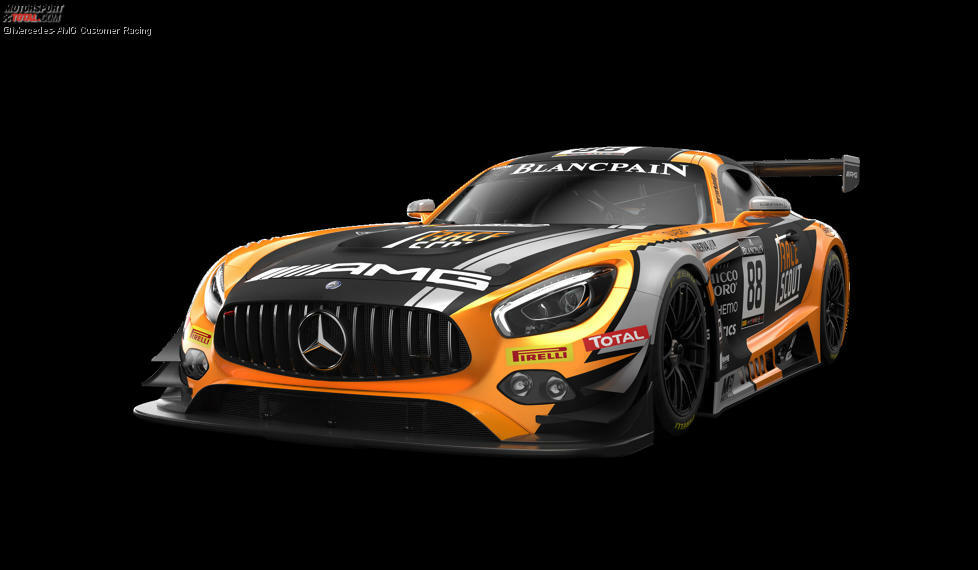 #88 Akka-ASP (Marciello/Vautier/Juncadella) - Mercedes-AMG GT3