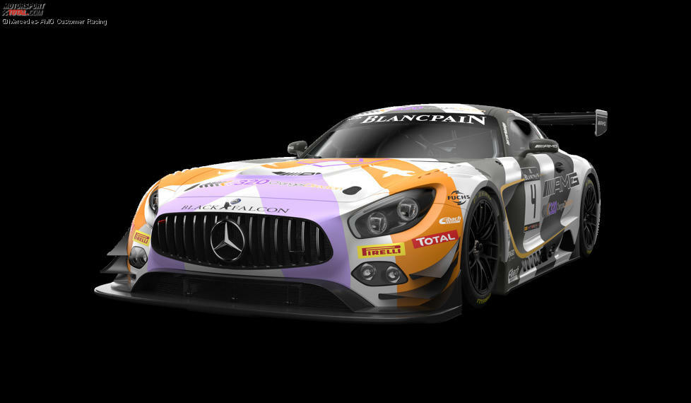 #4 Black Falcon (Engel/Buurman/Stolz) - Mercedes-AMG GT3