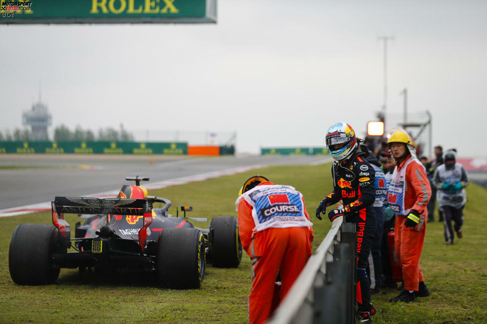 Australischer Pechvogel: Überhaupt war es eine durchwachsene Saison für Ricciardo. Mit acht Ausfällen (die wenigsten selbst verschuldet) toppte er Lewis Hamiltons 