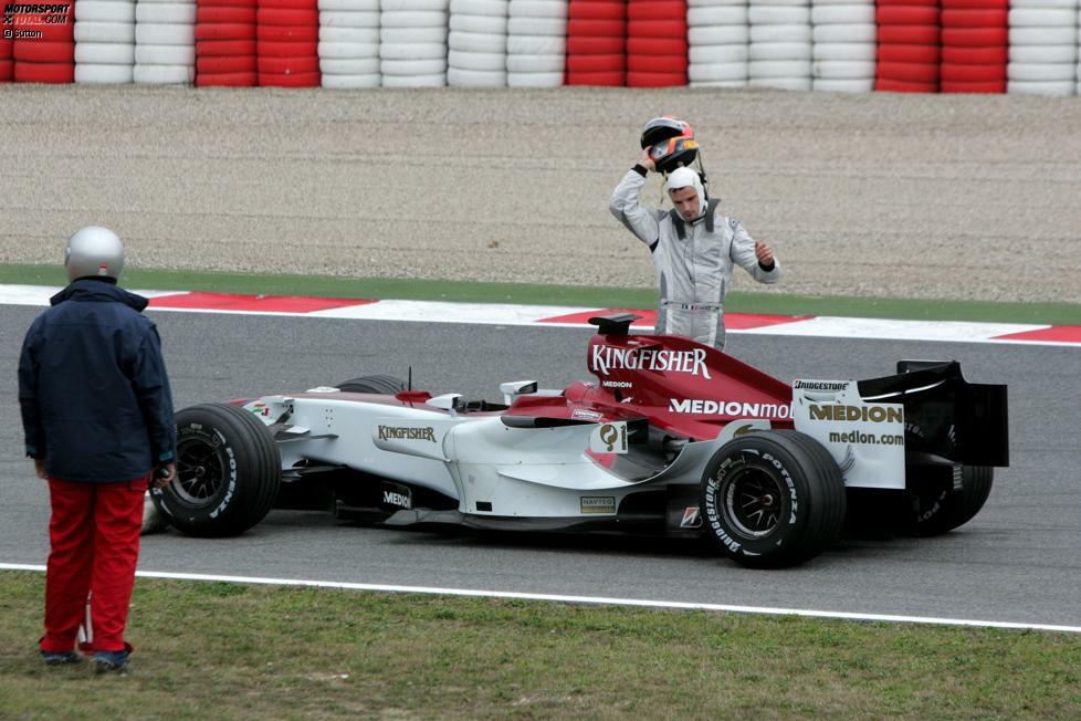 ... heißt das Team offiziell Force India und tritt mit neuen Farben zu den ersten Testfahrten an. Doch nur ...