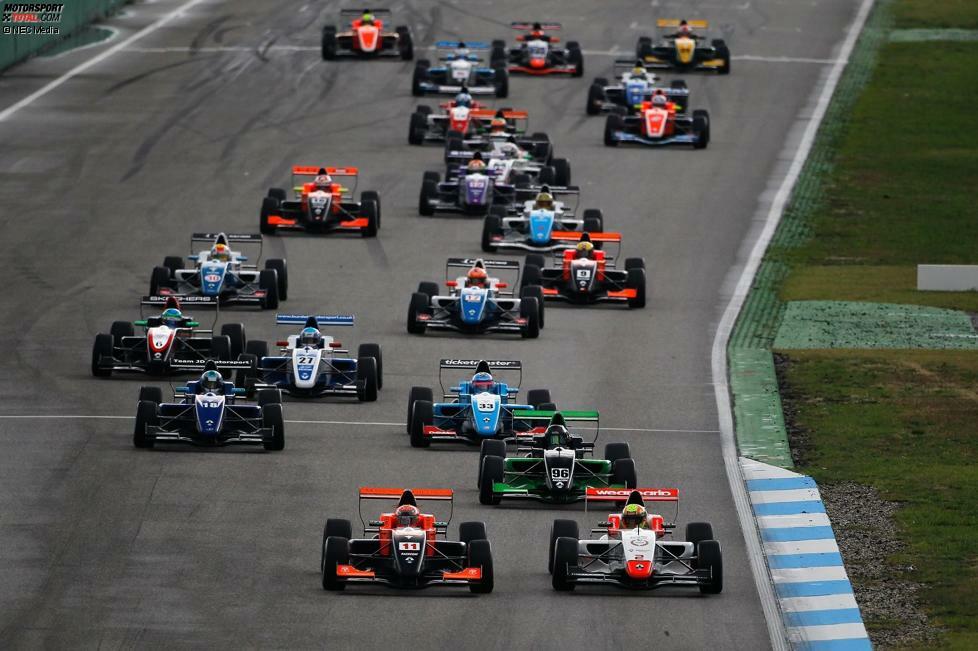 9. Formel Renault 2.0 Italien/NEC (je zehn Fahrer): Eine wichtige Station stellt die Formel Renault 2.0 dar. Vor dem wichtigen Eurocup stehen dabei regionale Serien der Klasse auf dem Programm. Am beliebtesten scheinen dabei die italienische und die nordeuropäische Variante (NEC) zu sein, durch die jeweils zehn Fahrer gingen.