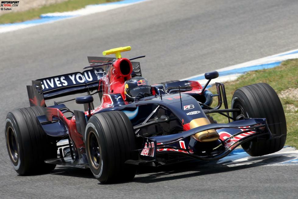 2008: Toro-Rosso-Ferrari STR3 - Fahrer: Sebastian Vettel/Sebastien Bourdais