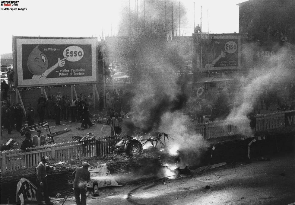 Der Grand Prix 1955 wird aufgrund der Le-Mans-Tragödie kurz zuvor (es sind bei einem Unfall 83 Zuschauer und der Rennfahrer Pierre Levegh gestorben) abgesagt. Er geht trotzdem in die Geschichte ein, weil sich Mercedes in der Folge aus allen seinen Motorsport-Aktivitäten zurückzieht.