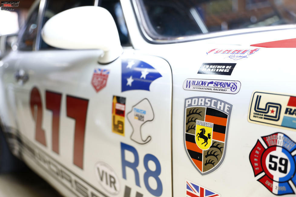 Die Legende unter den Magnus-Walker-Autos: Der 1971er 911 Turbo mit der Startnummer 277.