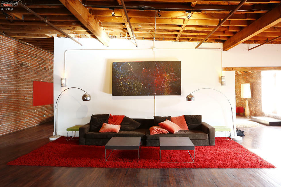 Obere Etage: Im Loft viel Stil und Design. Die Hollywood-Industrie leckt sich die Finger nach der Location.