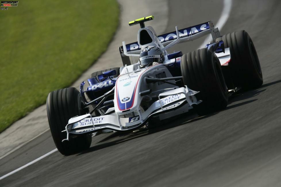 2007: BMW-Sauber F1.07
Debüt beim GP USA in Indianapolis als Ersatz für Robert Kubica