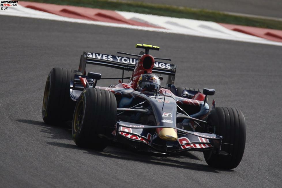 2007: Toro-Rosso-Ferrari STR2
WM-Ergebnis: 14. mit 6 Punkten