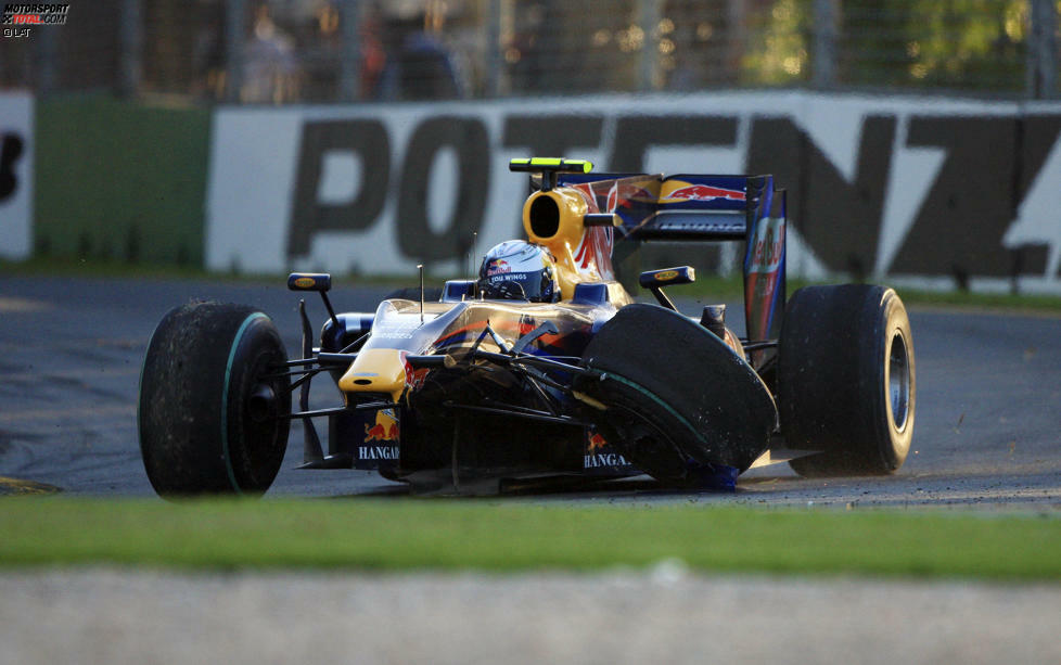 2009: Vettel nennt den Red-Bull-Renault liebevoll 