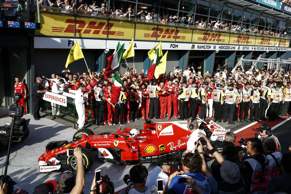 2017: Für die dritte Ferrari-Saison fällt die Wahl auf 