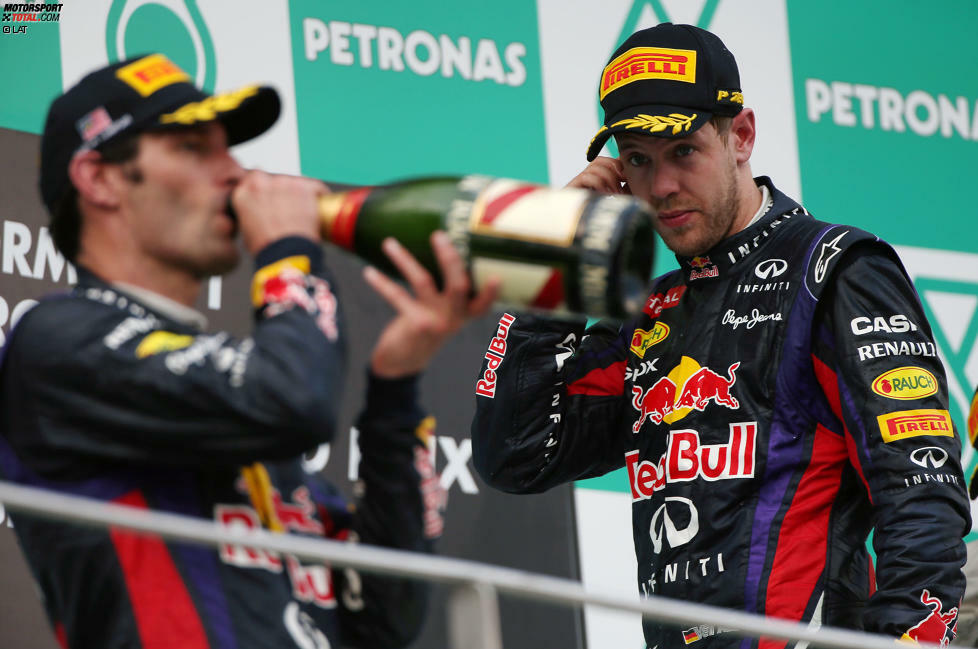 Unmittelbar nach dem Rennen entschuldigt sich Vettel öffentlich bei Webber und dem Team. Doch der Australier verrät Jahre später in seiner Biografie, dass Vettel nach dem pikanten Vorfall sogar seine Anwälte einschaltete. Die Beziehung der beiden ist am Tiefpunkt angekommen, am Ende des Jahres beendet Webber seine Formel-1-Karriere.