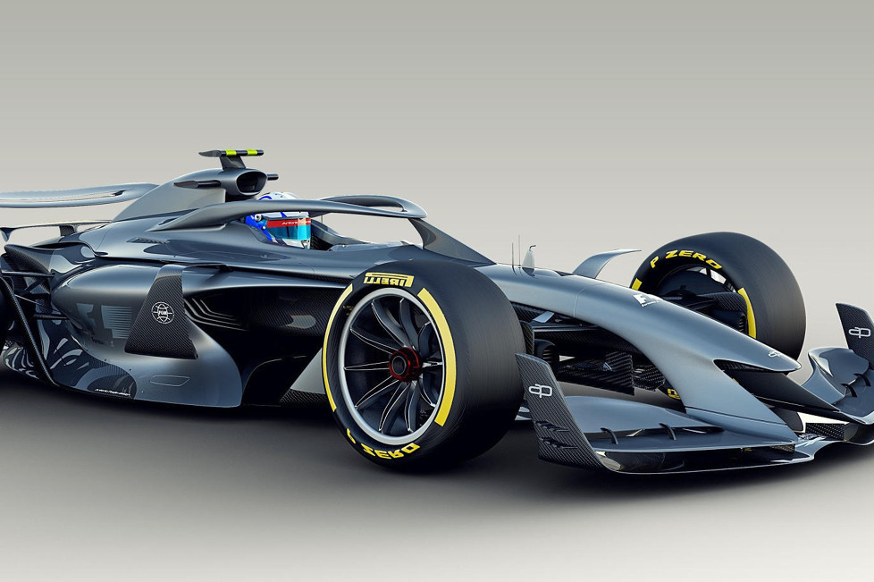 So stellt sich Liberty Media die Zukunft der Formel 1 vor: Erste Konzeptzeichnungen zeigen mögliche Autos für das Jahr 2021