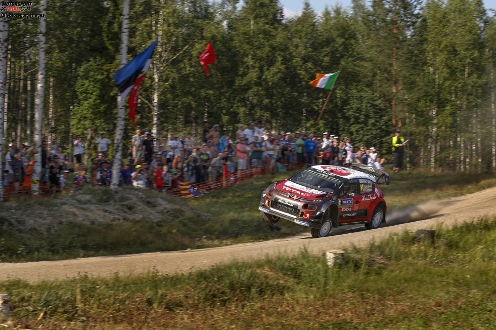 Auch diese Landung auf den linken Rädern stand so bestimmt nicht im Aufschrieb von Craig Breen.