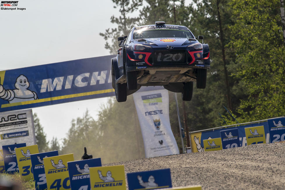 Die Rallye Finnland nennt man auch 