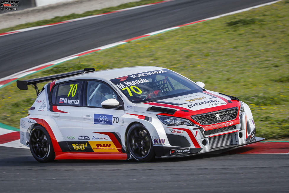 DG Sport Competition, Peugeot 308 TCR: #7 Aurelien Comte (Frankreich), #70 Mato Homola (Slowakei)