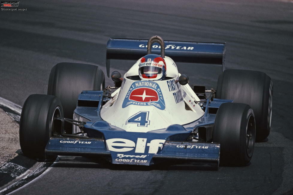5. Patrick Depailler (Tyrrell) Südafrika 1978: Weil sein Auto beim Schalten anfing zu Rauchen und sein Sprit knapp wurde, gelang es Depailler nicht, Ronnie Peterson in der letzten Runde hinter sich zu halten. Peterson kam vorbei, als nur noch eine Handvoll Kurven vor ihm lagen.