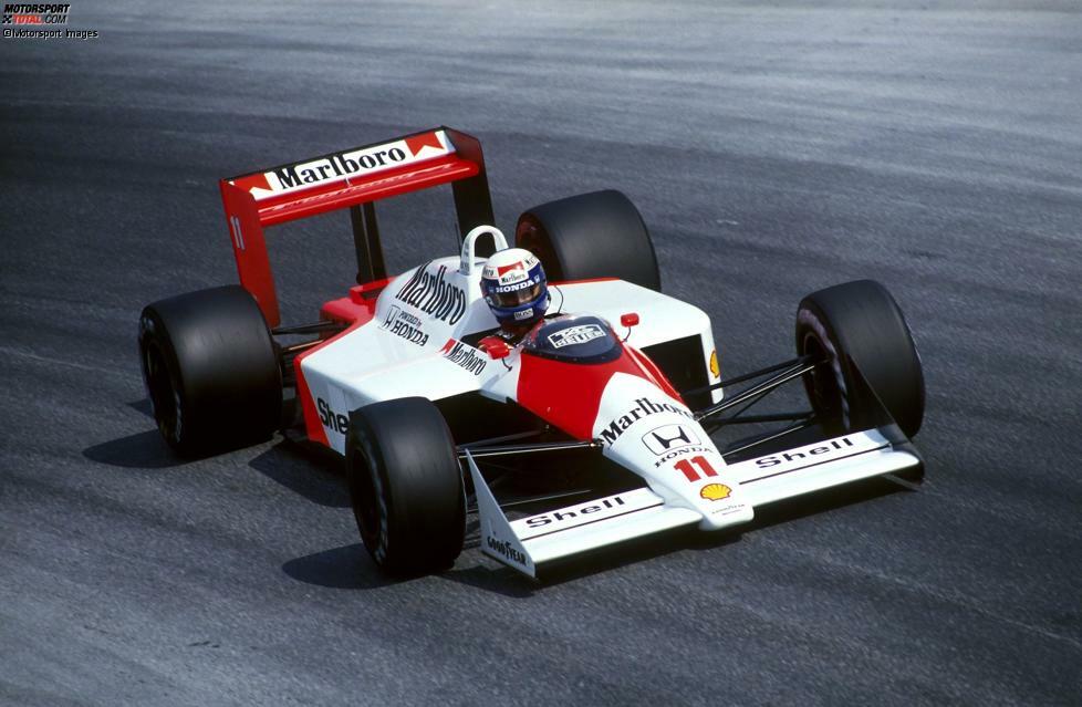 Zwei Jahre nach Rosbergs Karriereende trumpfte McLaren mit Ayrton Senna und Alain Prost ab 1988 auf. Für Ex-McLaren-Fahrer Kevin Magnussen ist der MP4/4 bis heute das schönste Auto aller Zeiten. 