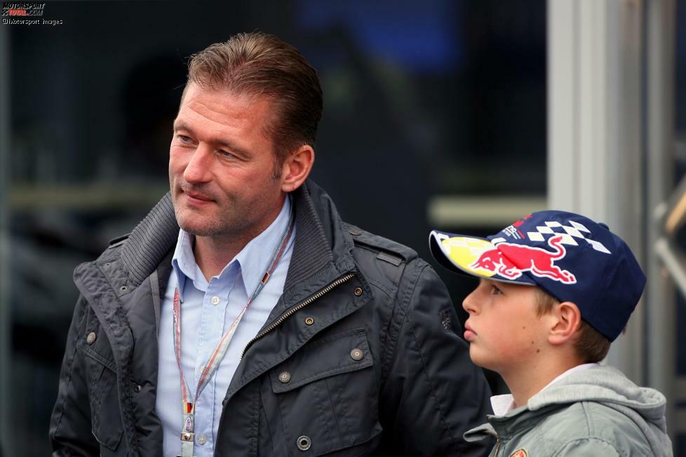 Max und Jos Verstappen vor zehn Jahren ...