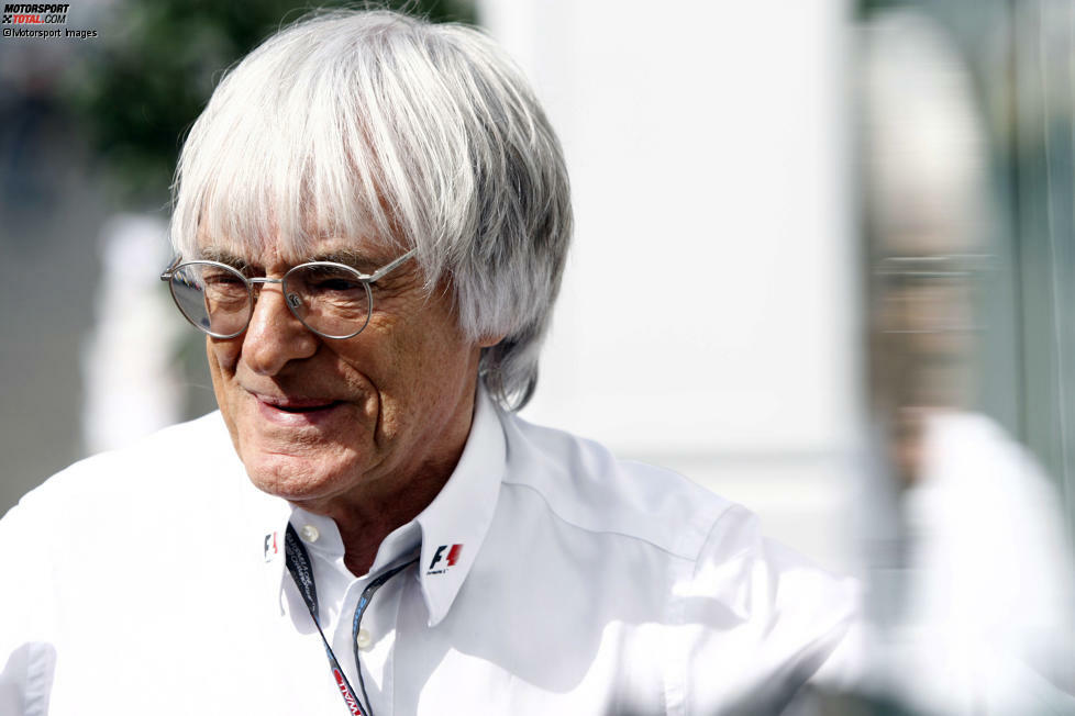 Bernie Ecclestone vor zehn Jahren ...