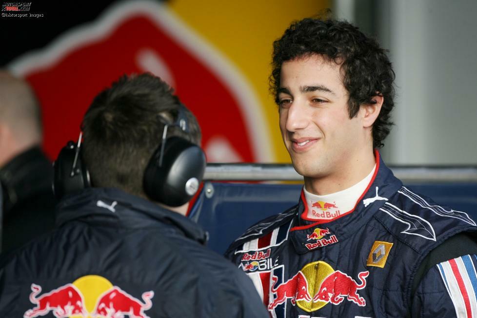 Daniel Ricciardo vor zehn Jahren ...