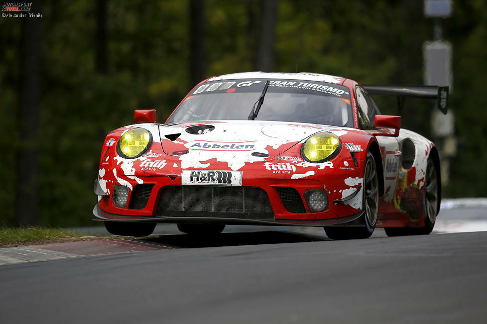 Frikadelli-Porsche #31 (Jaminet/S. Müller/Dumas/Campbell) - Siegchance: 3 von 5 Sternen

Vier Porsche-Werksfahrer und ein 911 GT3 R der neuesten Generation sind auf der Nordschleife eine Kombination, die für den Sieg gut ist. Und auch Frikadelli kennt sich in der 