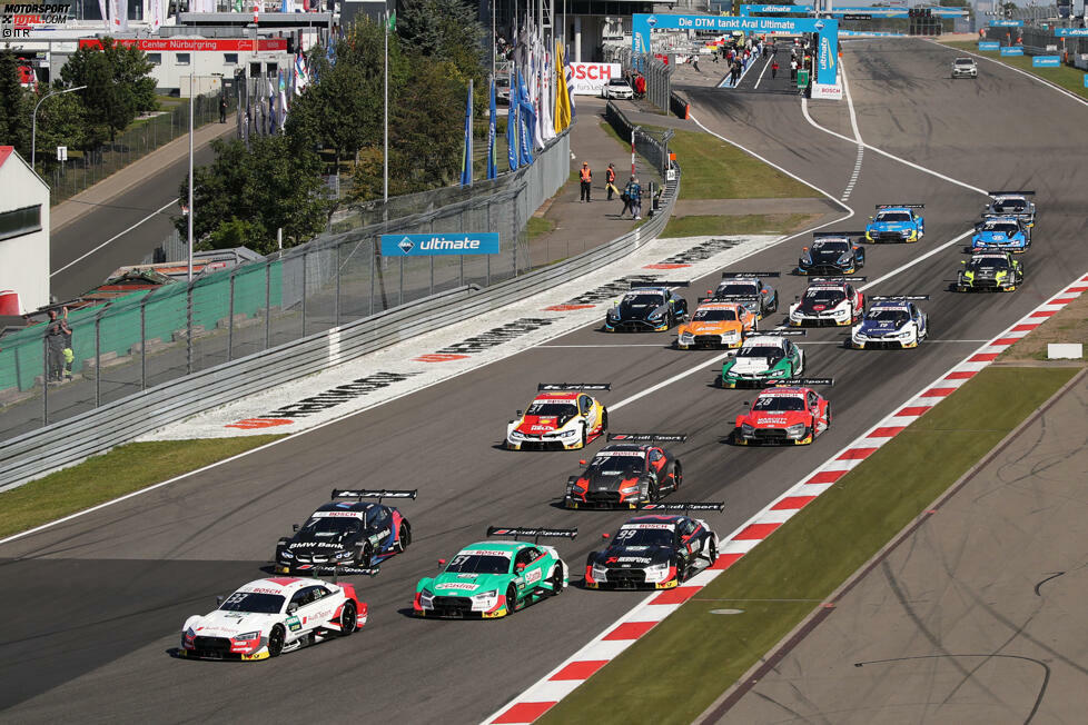 448 von 732 Runden lag ein Audi RS 5 DTM in der Saison 2019 an der Spitze des Feldes.