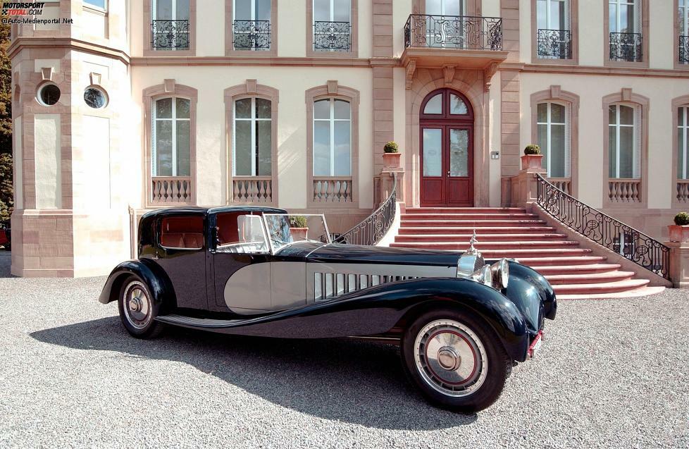 Der zweite der vier gebauten Atalante war das 1936 Bugatti Type 57SC - Aéro Coupé, ein Auto, das als 